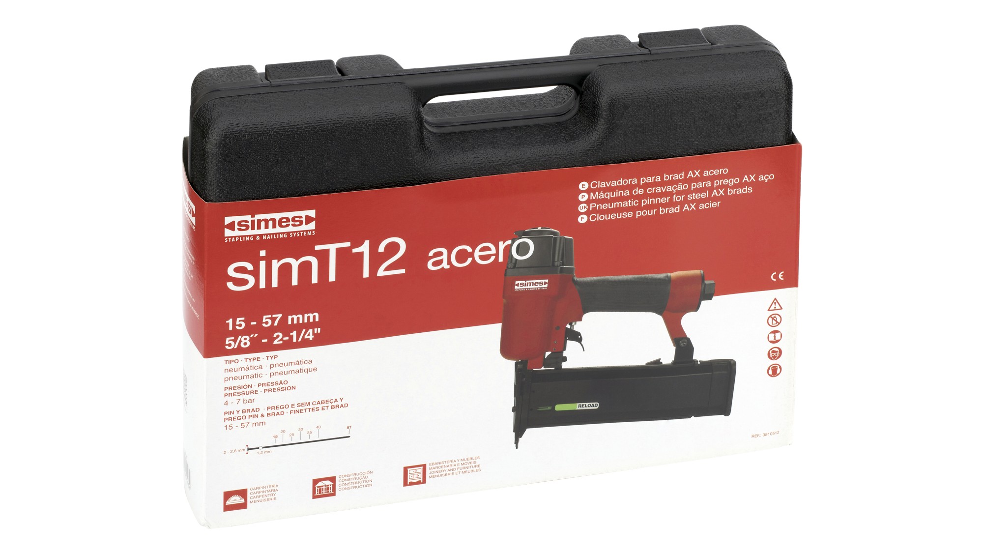 Clavadora simT12 - Acero