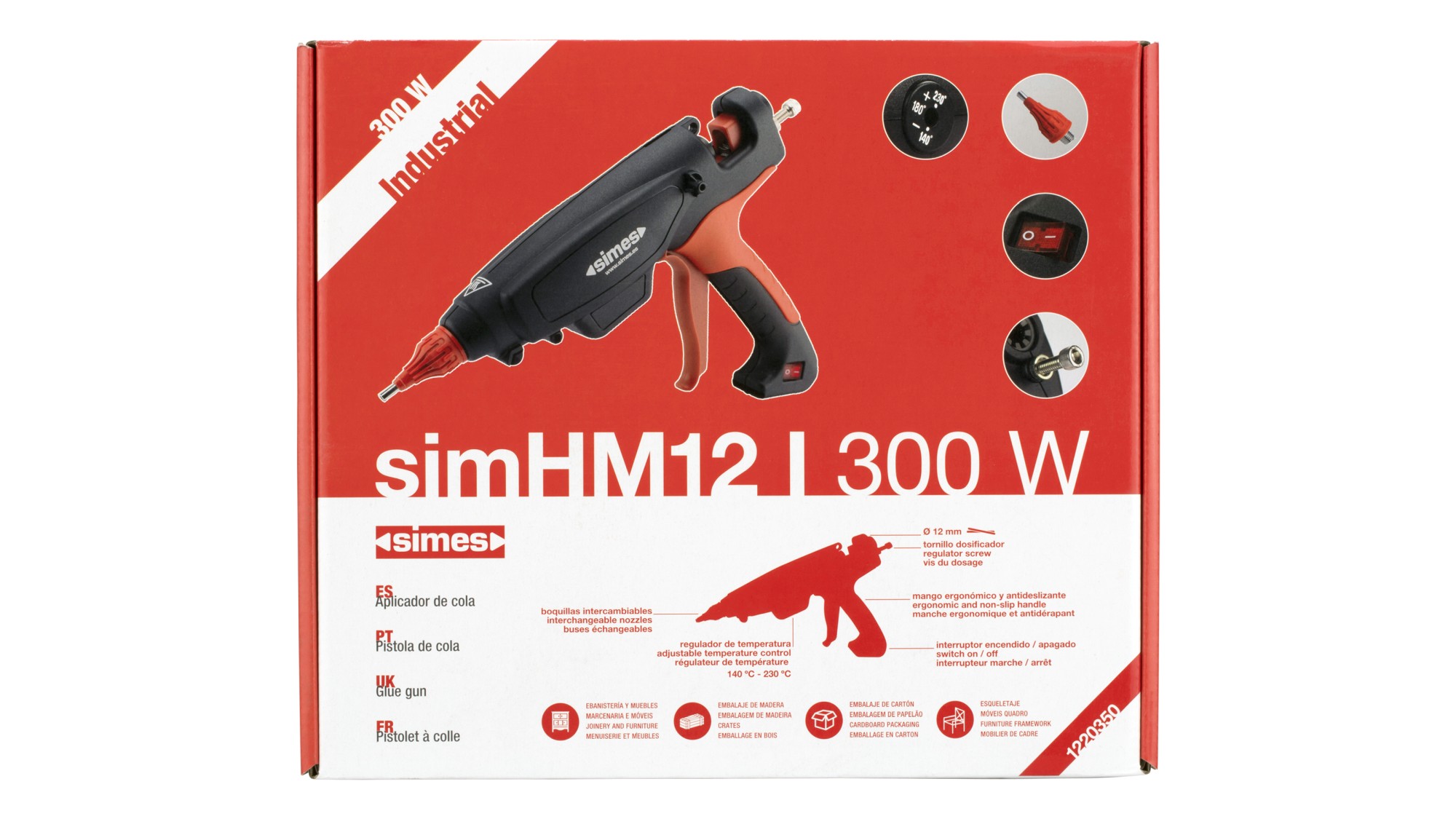 Encolador simHM12 I 300W