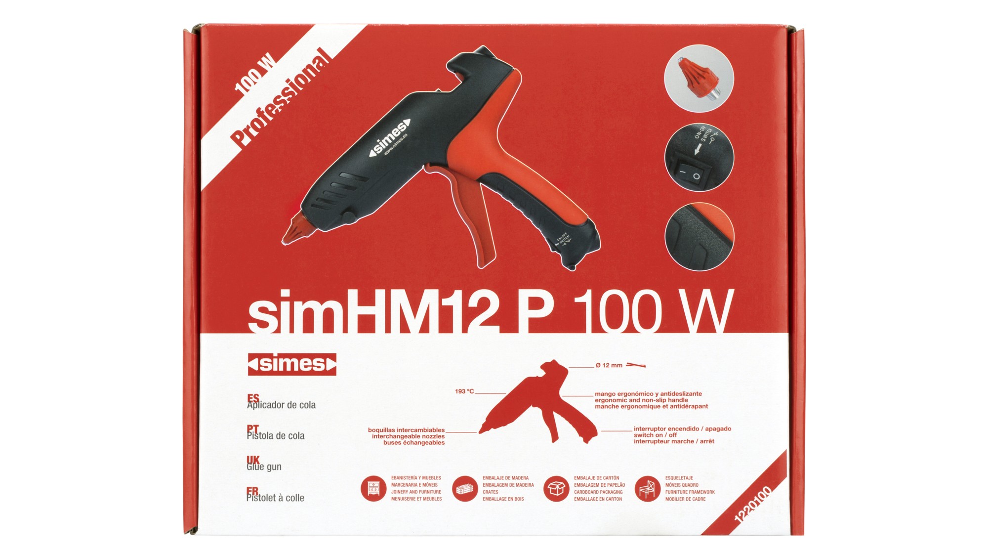 Encolador simHM12 P 100W