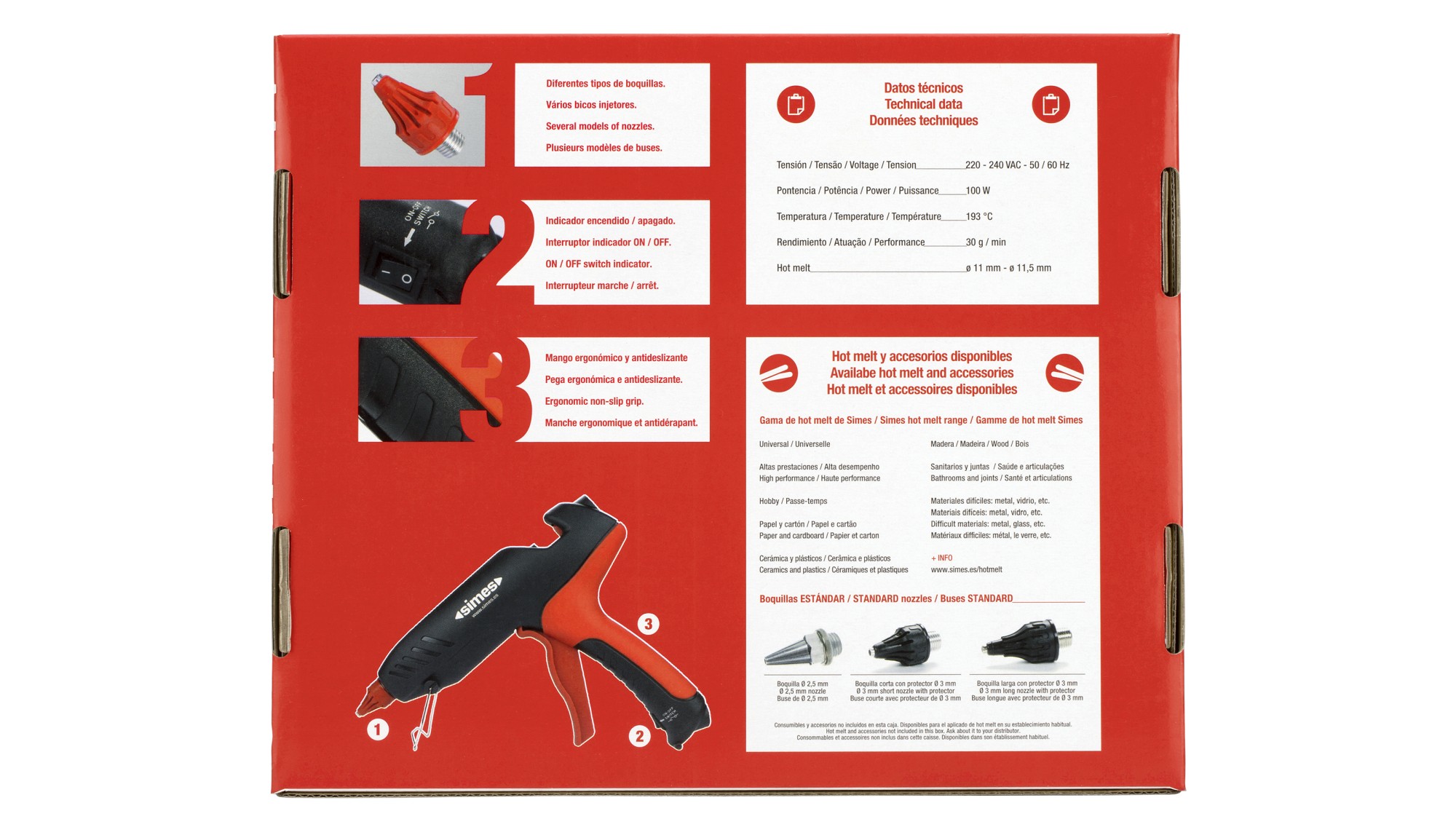 Encolador simHM12 P 100W
