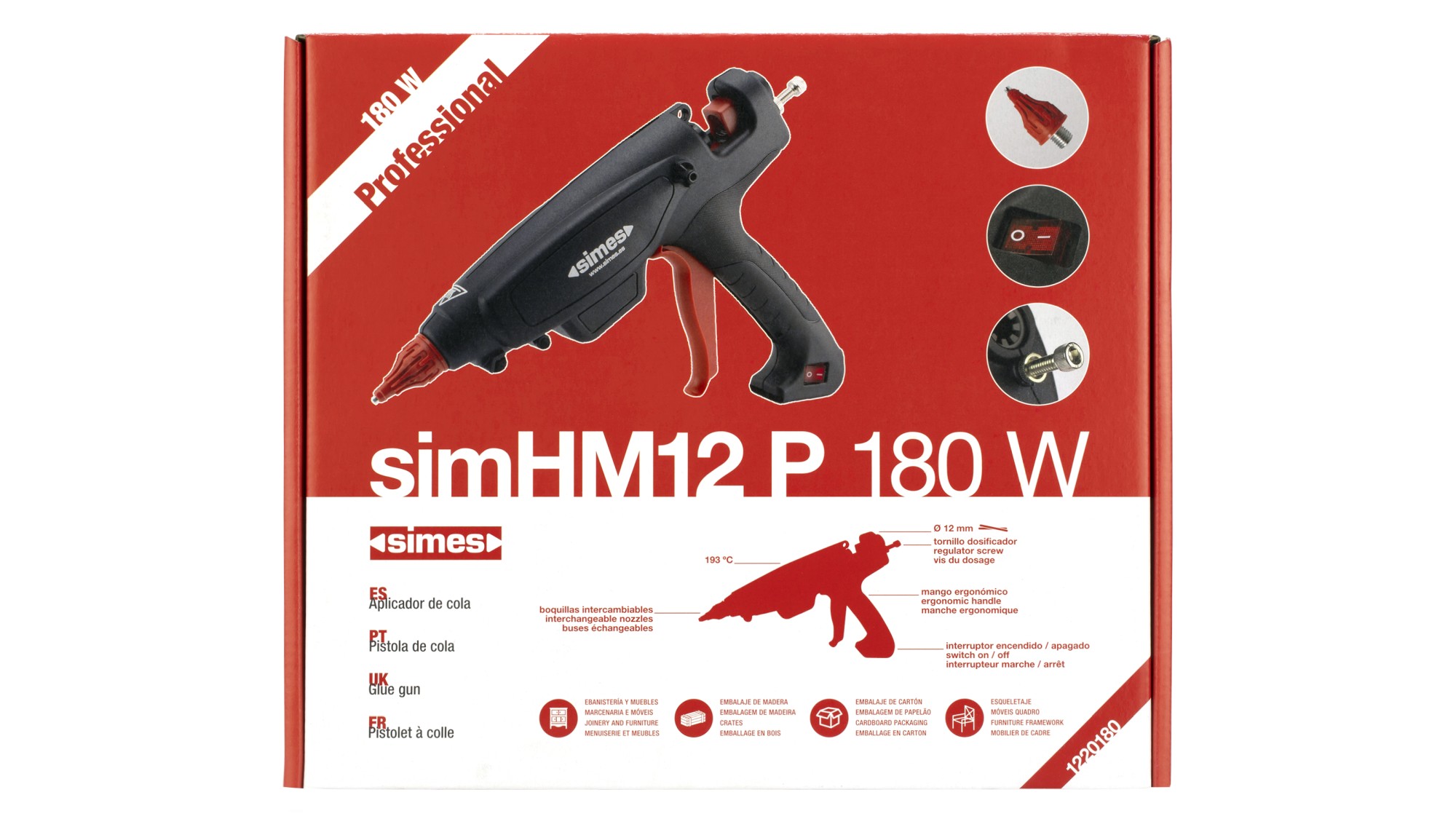 Encolador simHM12 P 180W
