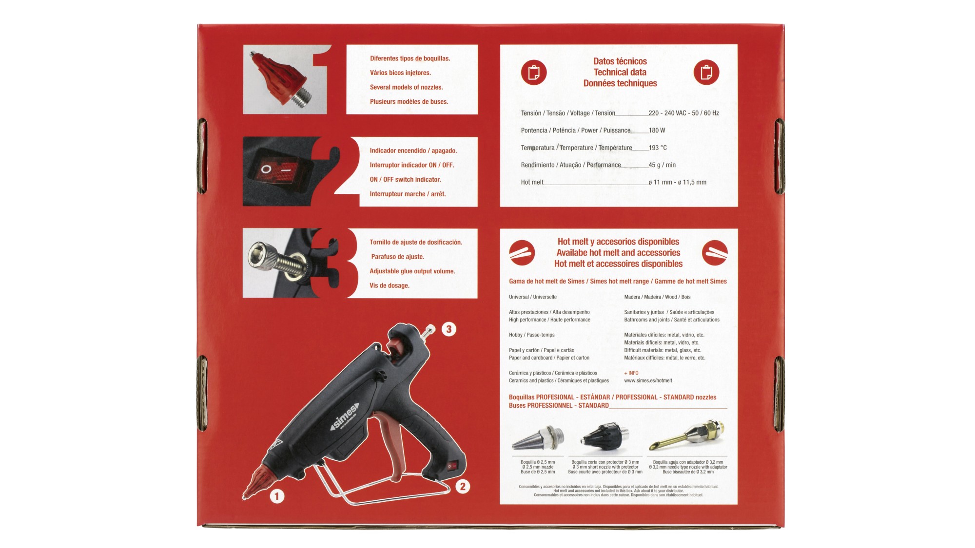 Encolador simHM12 P 180W