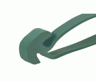 Goma ancla Simes Rubber ties ETR 50 x 5 mm - Amarilla
