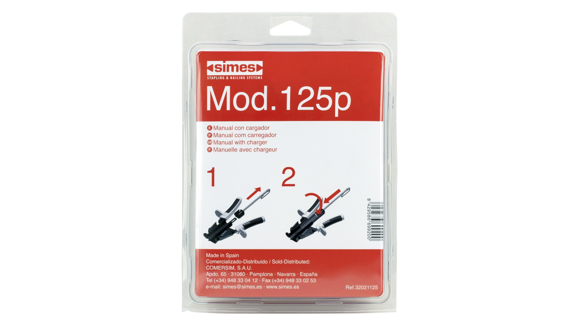 Grapadora mod125 P con cargador