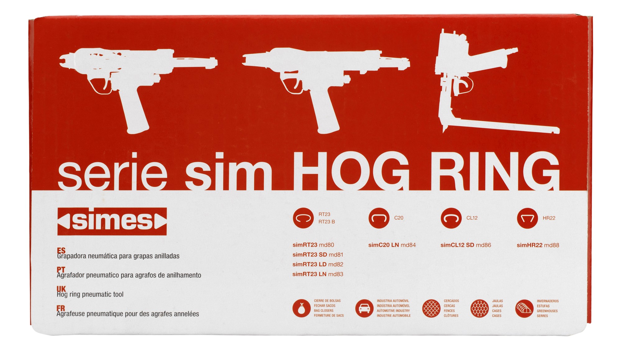 Grapadora neumática simRT23 (mod80)