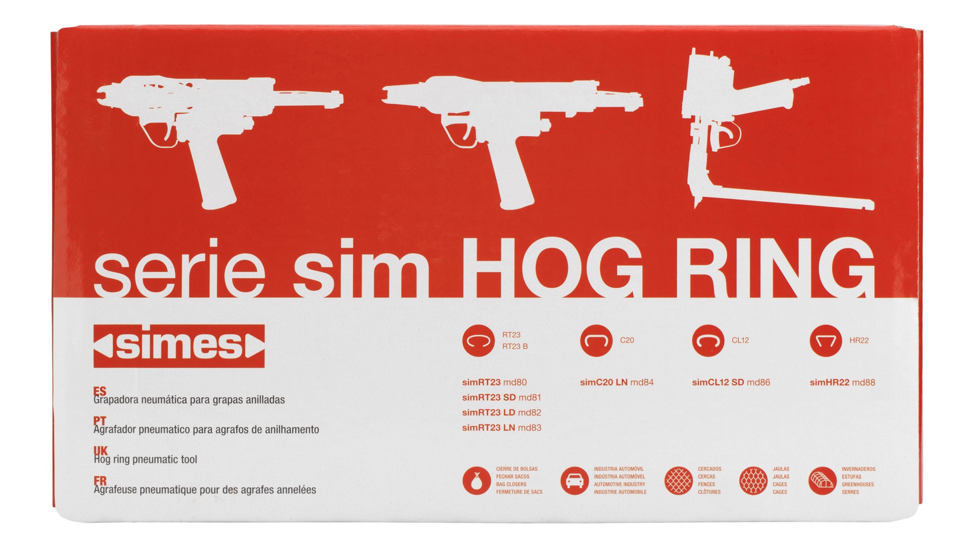 Grapadora neumática simRT23 LD (mod82)