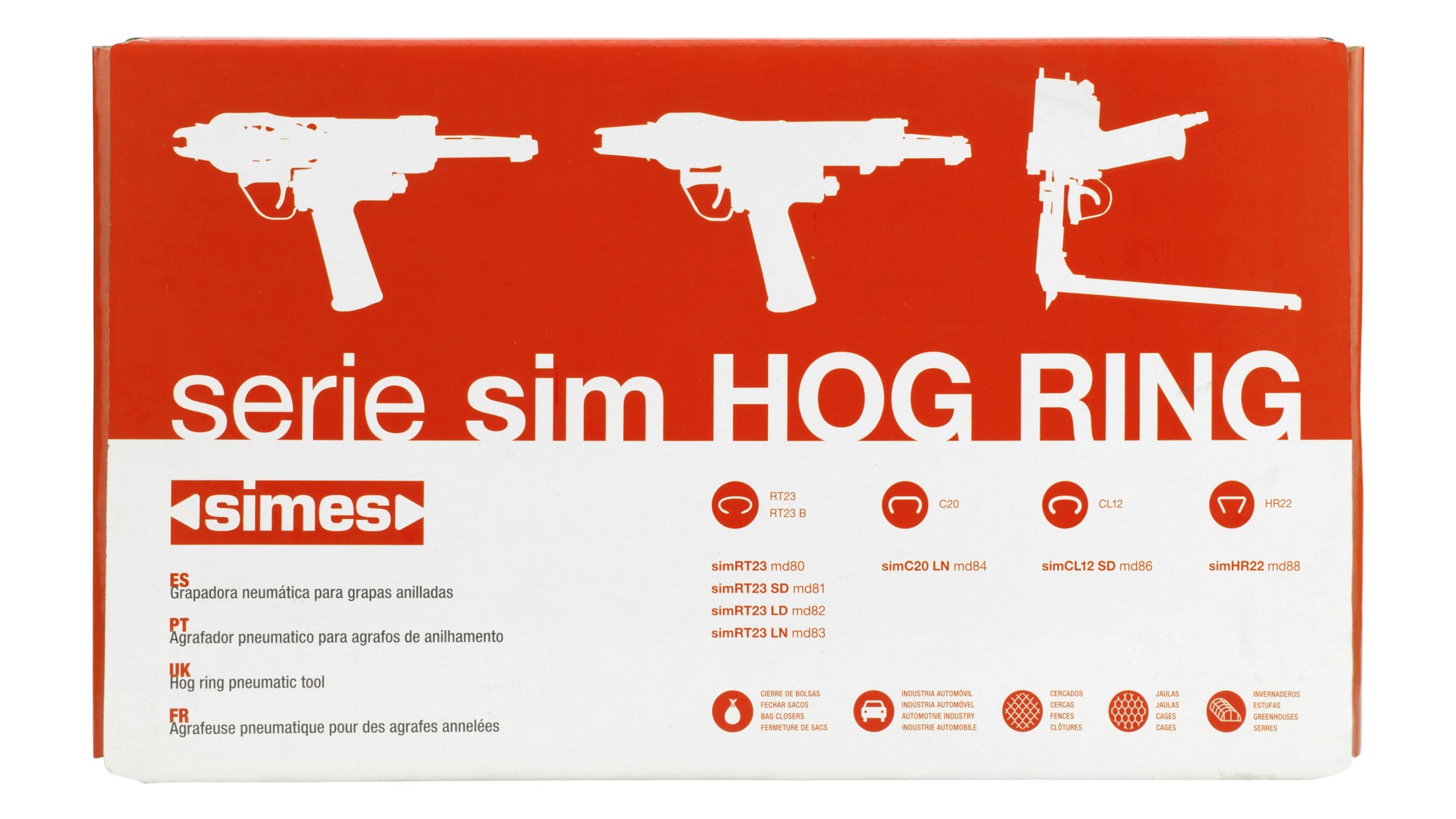 Grapadora neumática sim C20 LN (mod84)