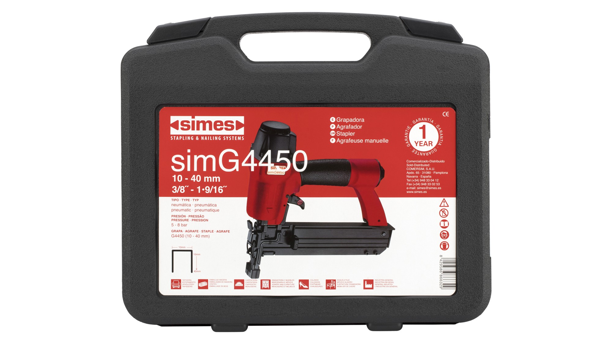 Grapadora neumática simG4450