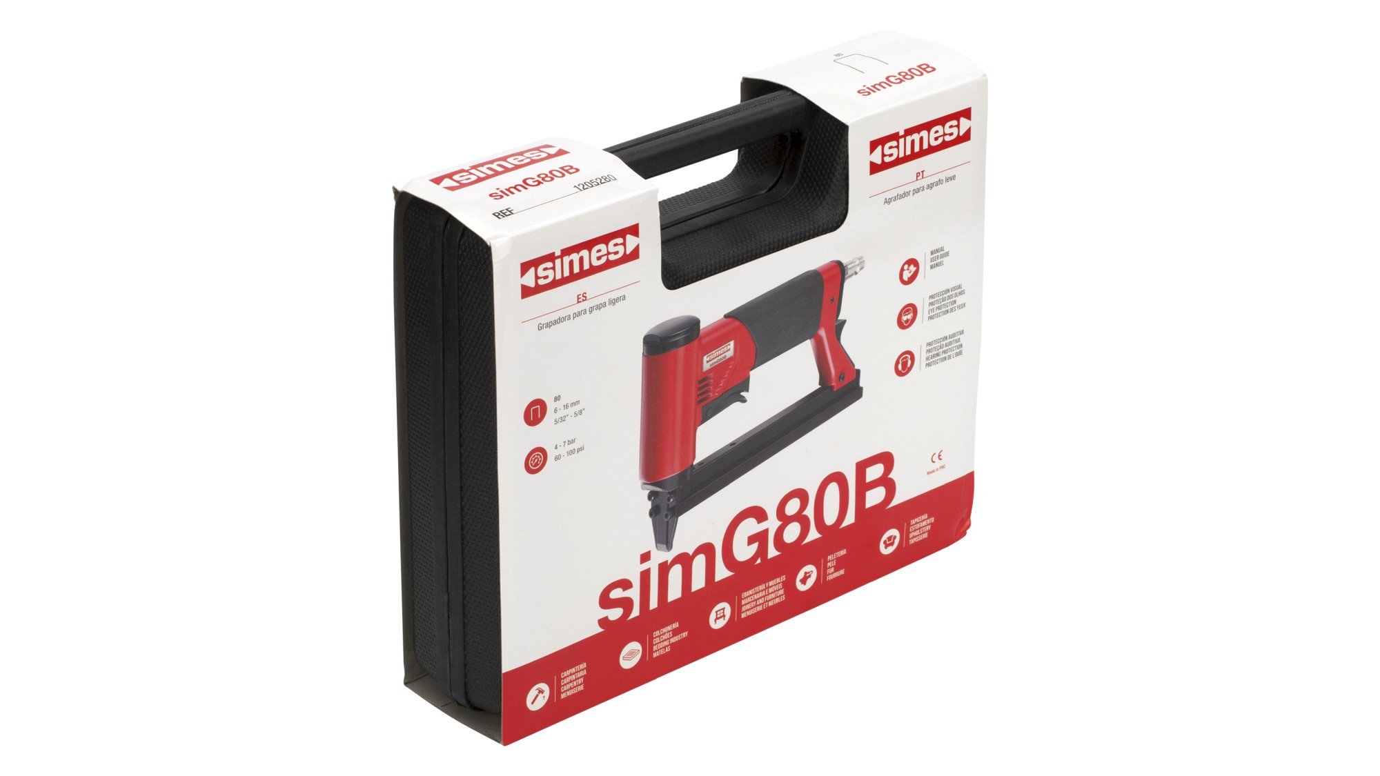 Grapadora neumática simG80B