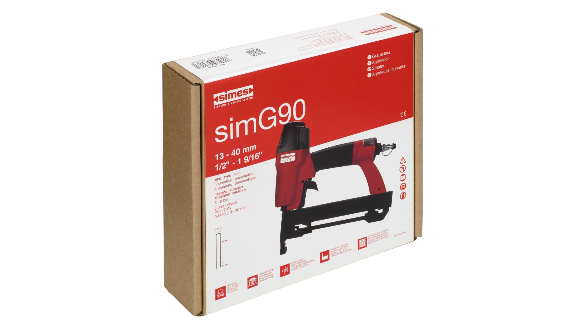 Grapadora neumática simG90