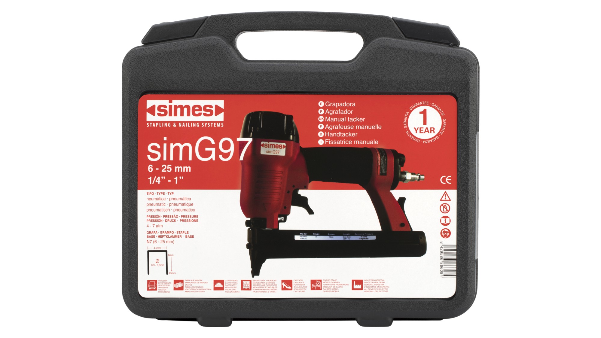 Grapadora neumática simG97