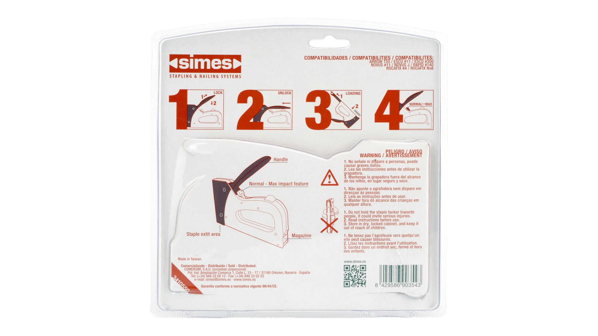 Grapadora profesional simMT50 XP