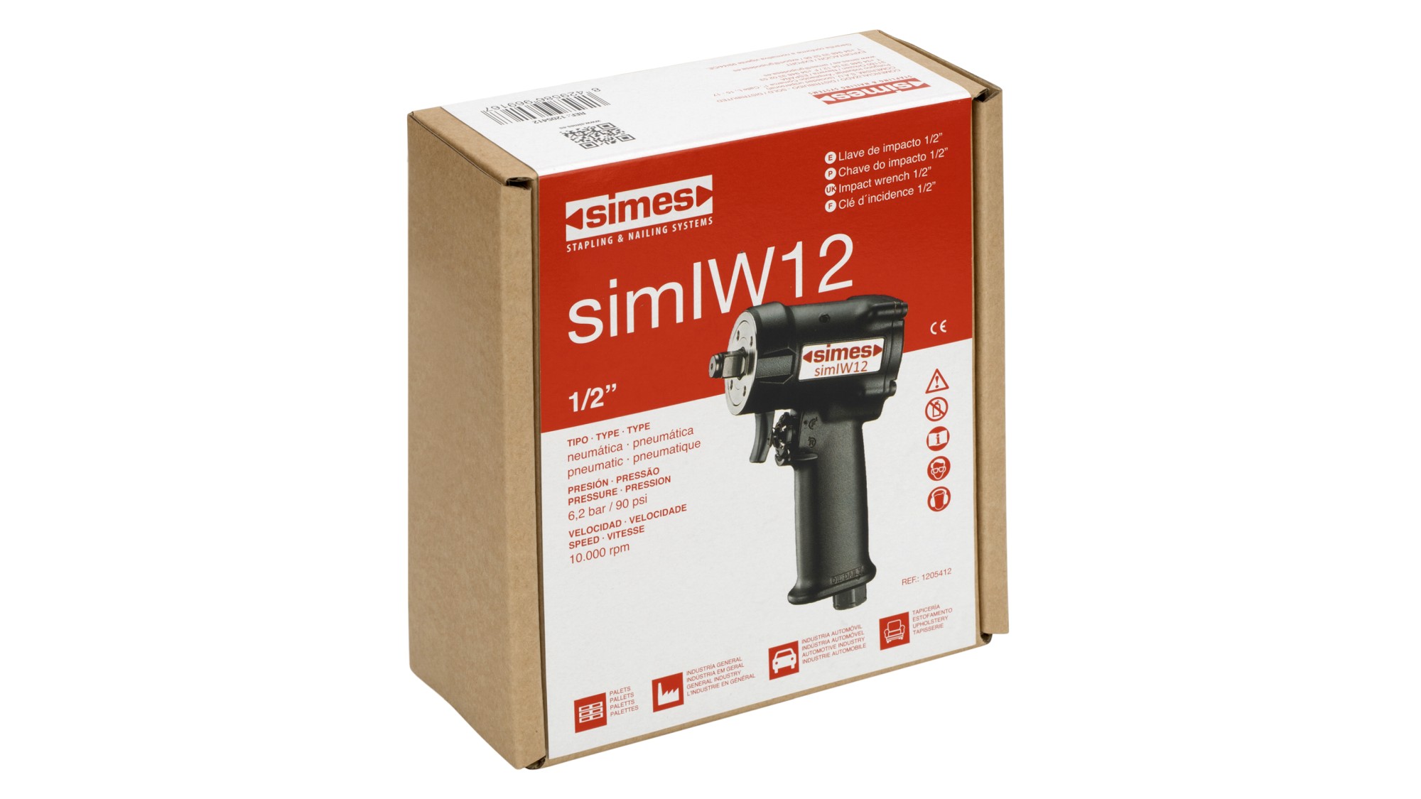 Llave de impacto neumática simIW12