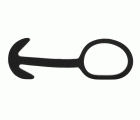 Gomas ancla agrícola Rubberties Nº 3