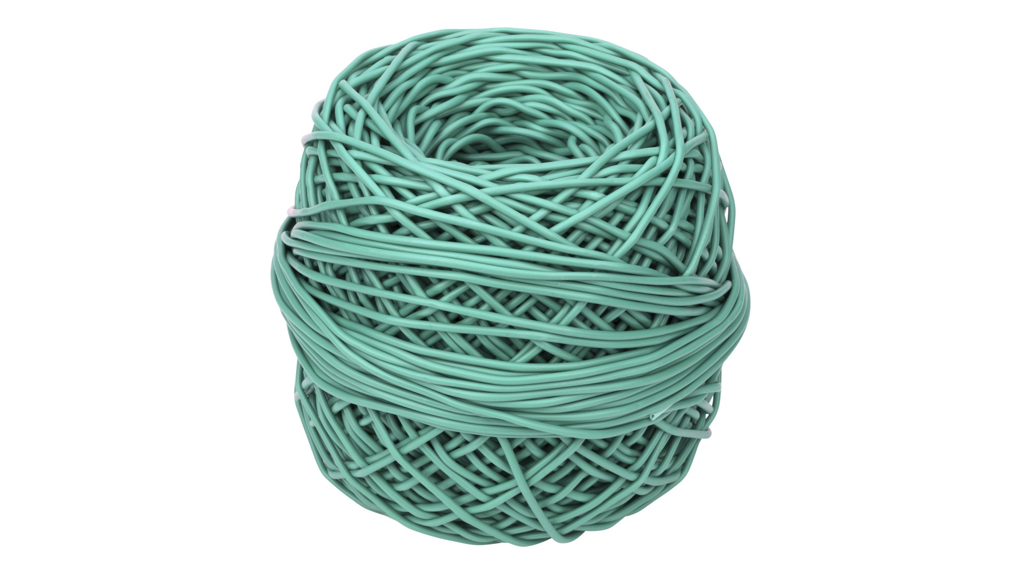 Macarrón en Ovillo 2,5 mm - Verde