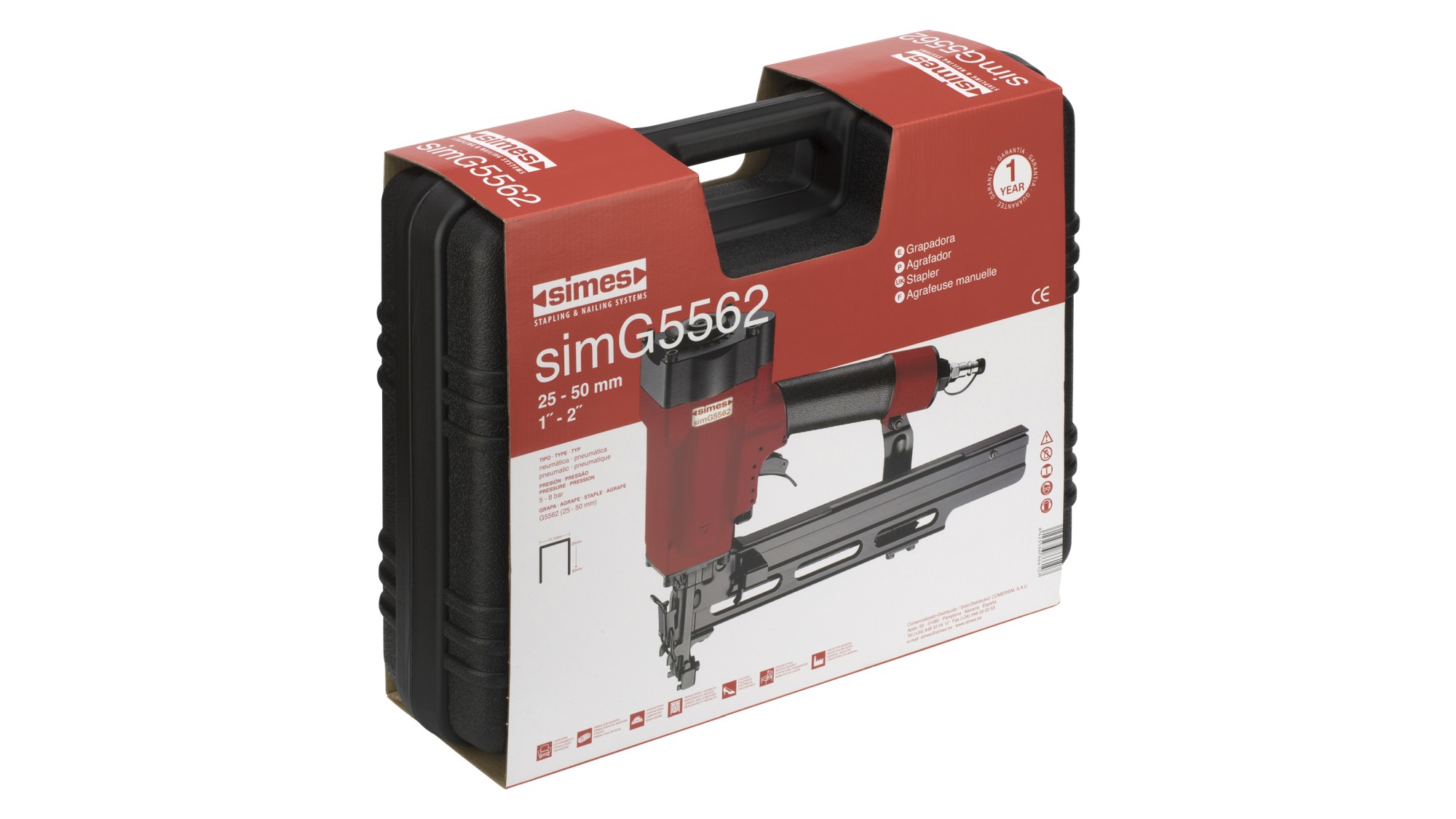 Grapadora neumática simG5562