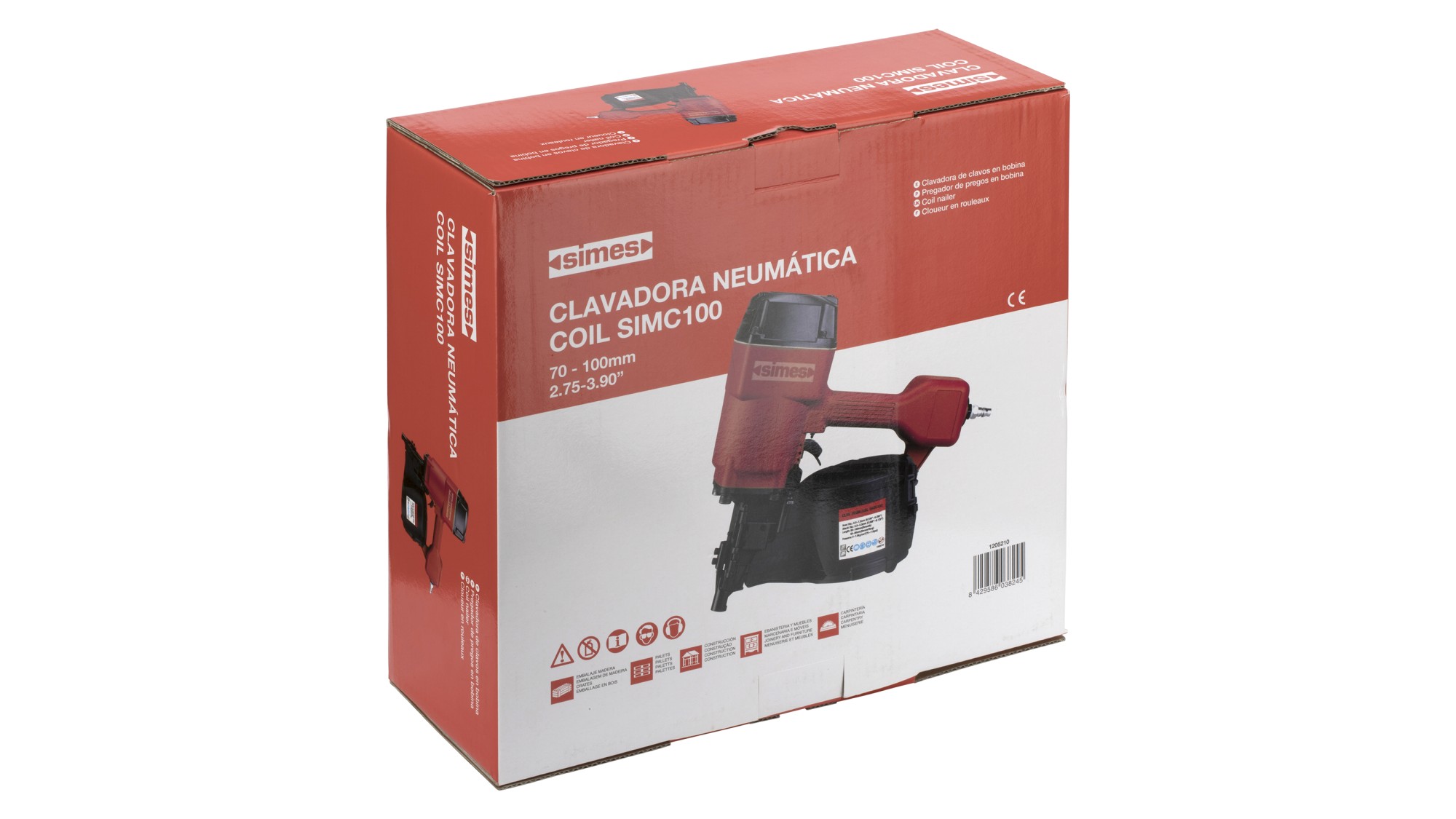 Clavadora neumática simC100 Clavadora neumática coil simC100