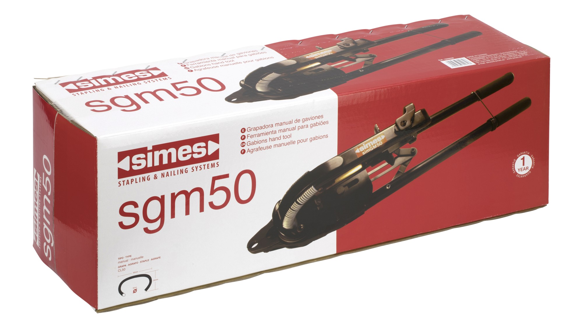 Grapadora manual simGM50 Grapadora manual simGM-50 (Grapa CL50)