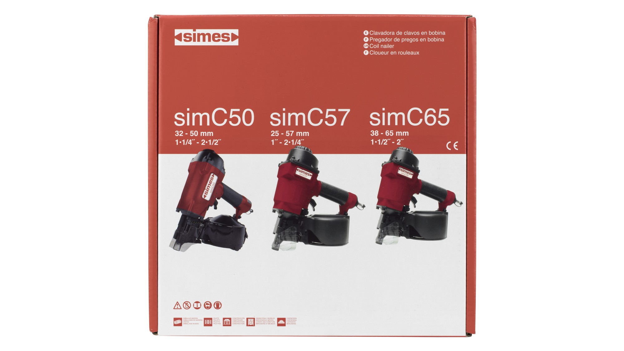 Clavadora neumática simC57 Clavadora neumática coil simC57