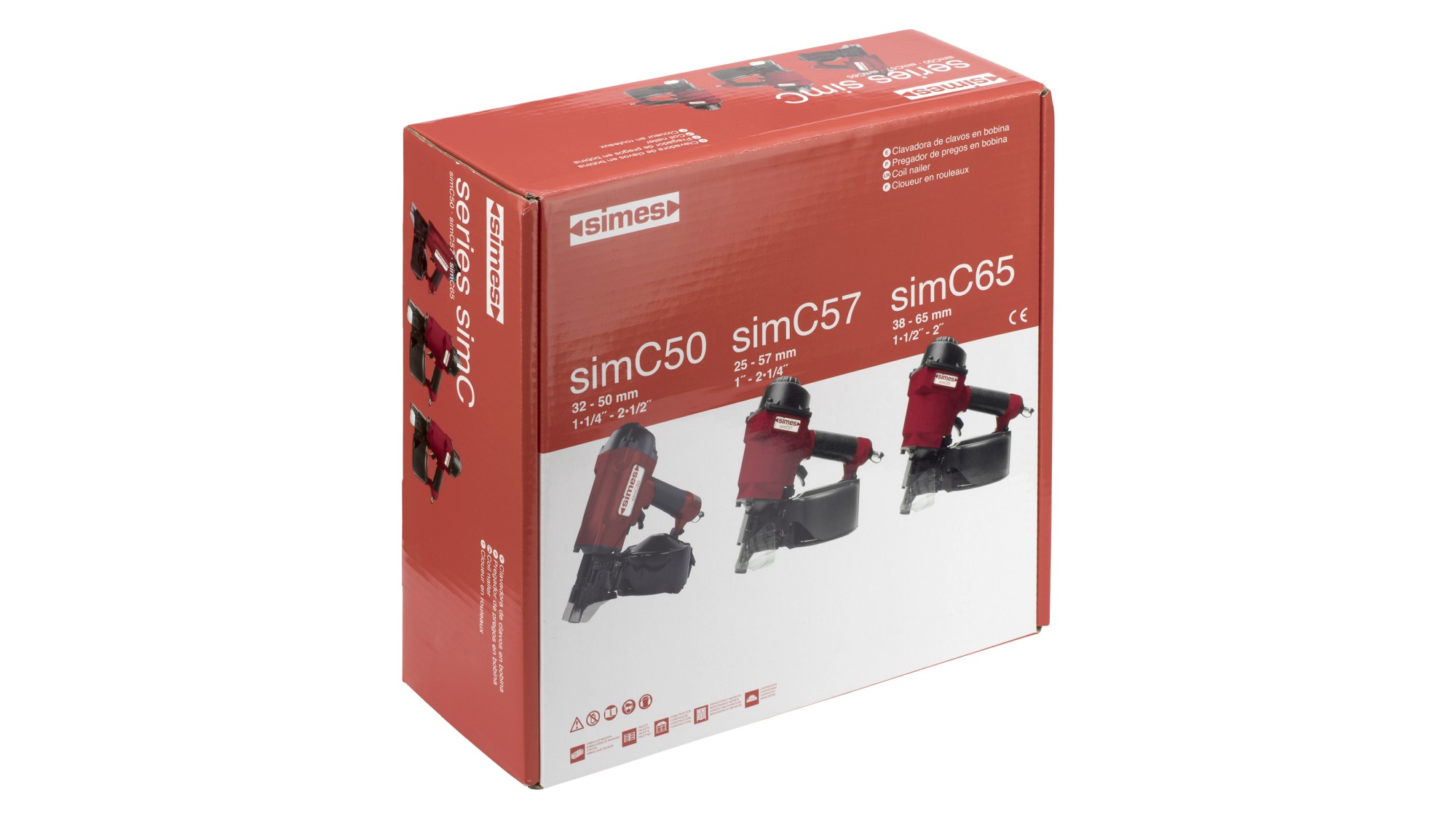 Clavadora neumática simC57 Clavadora neumática coil simC57