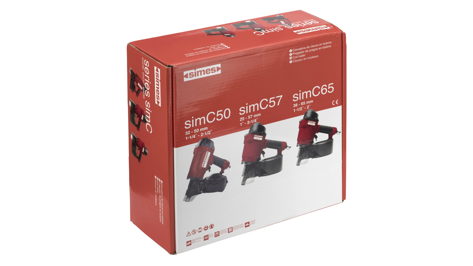 Clavadora neumática simC65 Clavadora neumática coil simC65