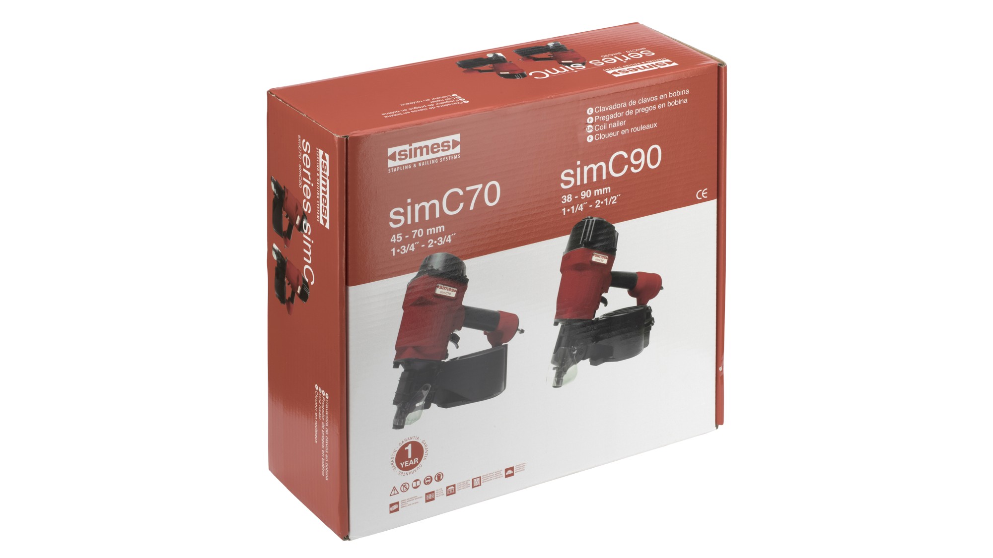 Clavadora neumática simC90