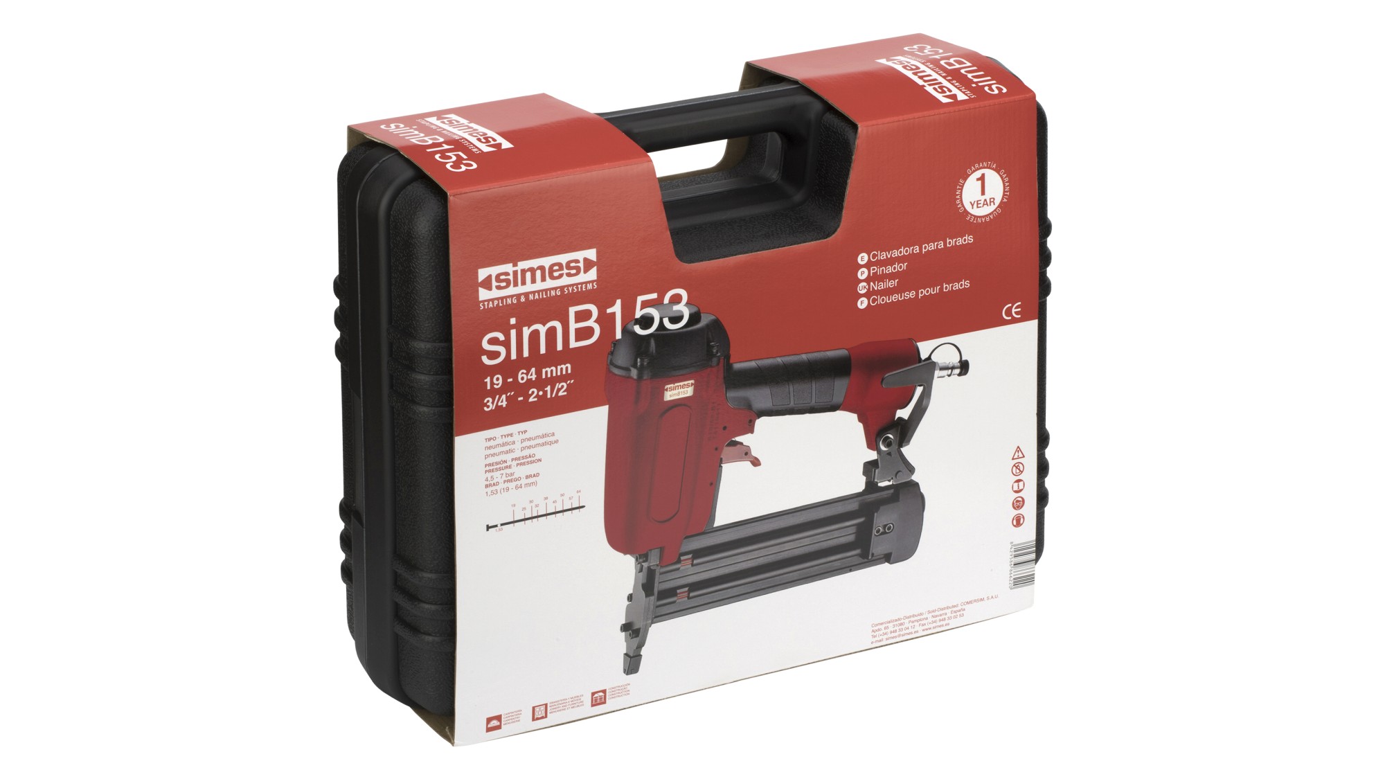 Clavadora neumática simB153