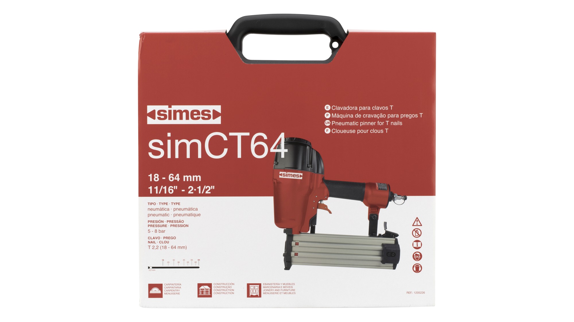 Clavadora simCT64
