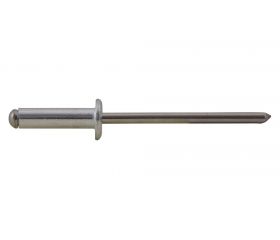 Remache estándar AL / INOX alomado