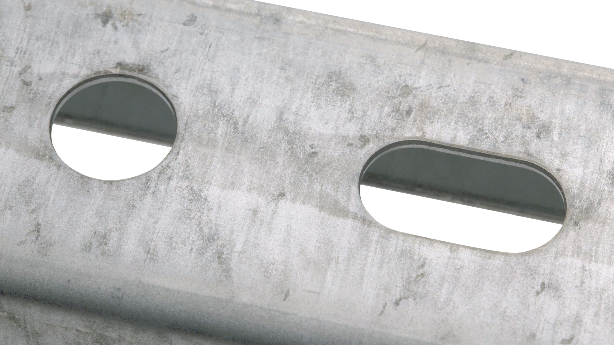 Carril galvanizado 40 x 20 40 x 20 x 2.000