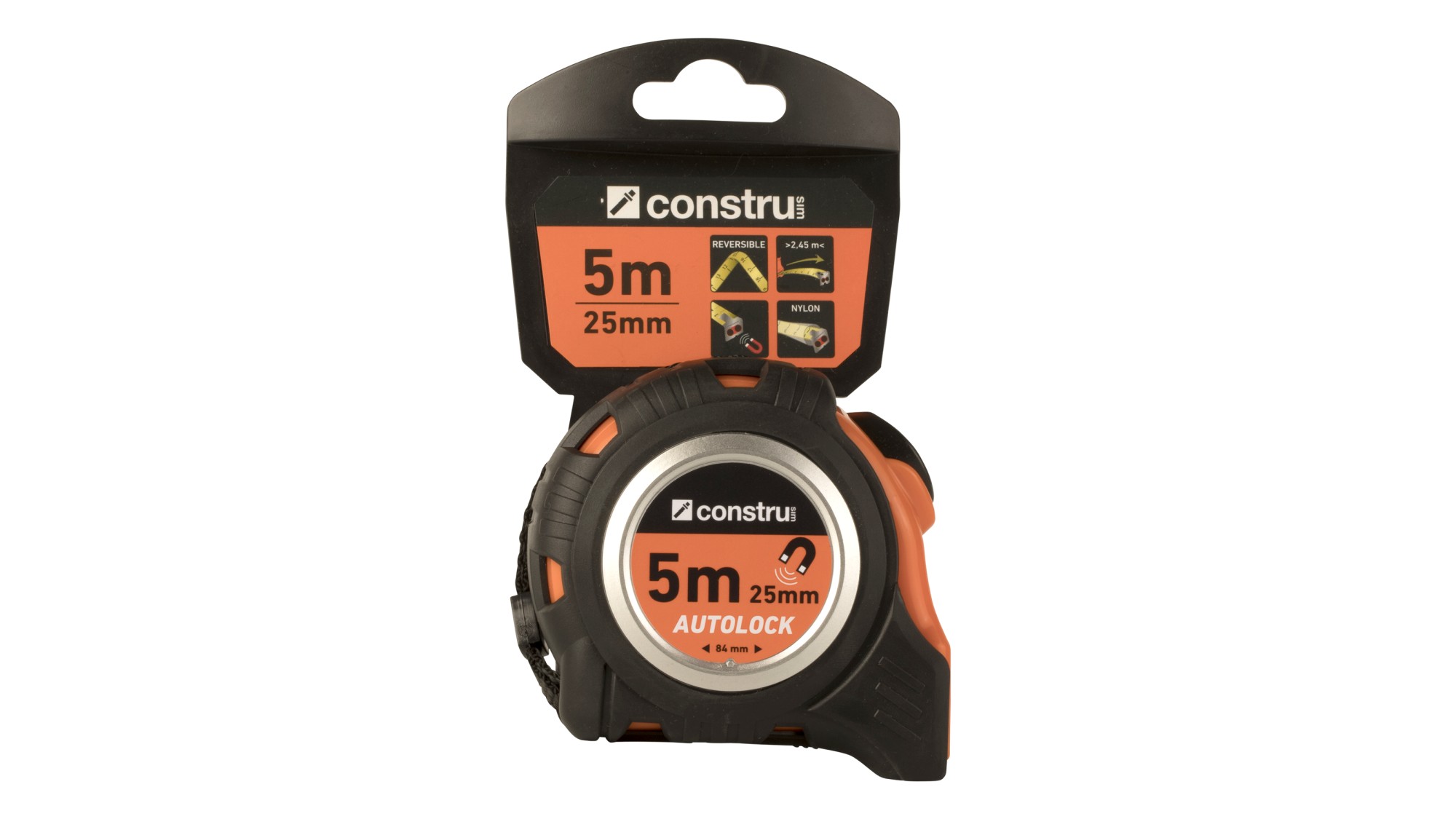 Flexómetro 5m Auto-Lock