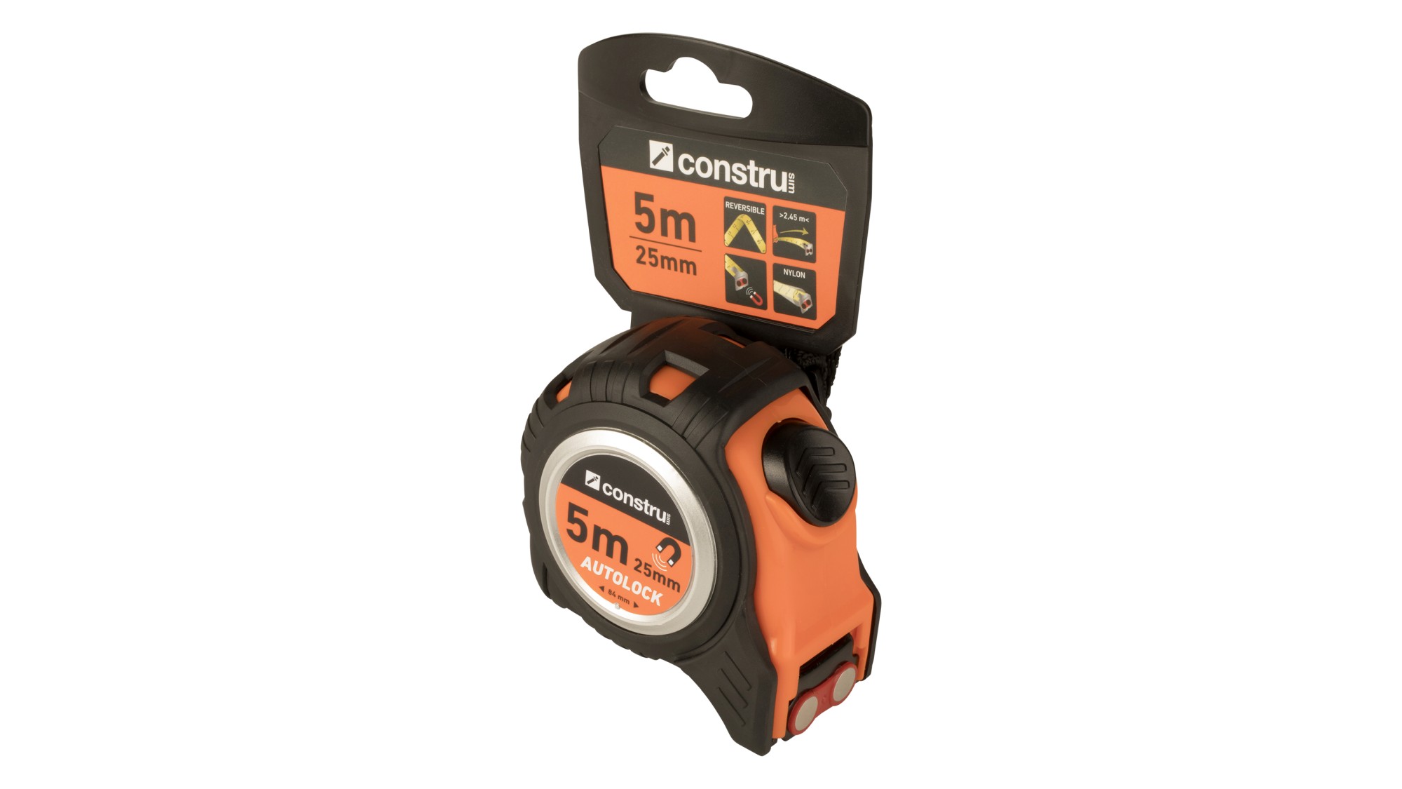 Flexómetro 5m Auto-Lock