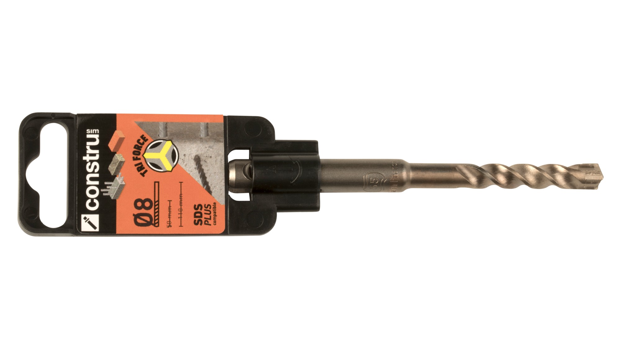 Brocas 3 filos - Tri Force Ø5 x 110 mm