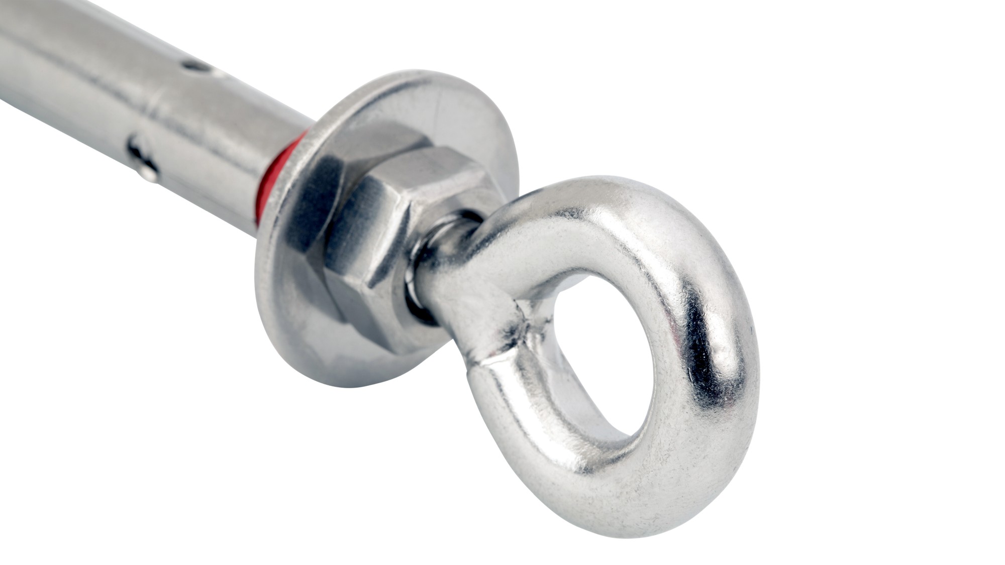 Desa bric cáncamo cerrado inox A2 M6 /Ø8 x 50