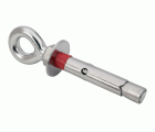 Desa bric cáncamo cerrado inox A2 M6 /Ø8 x 50