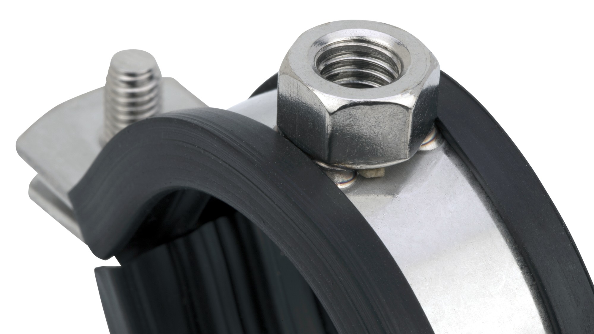 Abrazadera isofónica M8 inox A2 Ø18 (3/8")