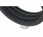 Abrazadera isofónica M8/M10 inox a4 Ø22 (1/2")