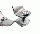 Abrazadera RM8 inox A2 Ø18 (3/8")