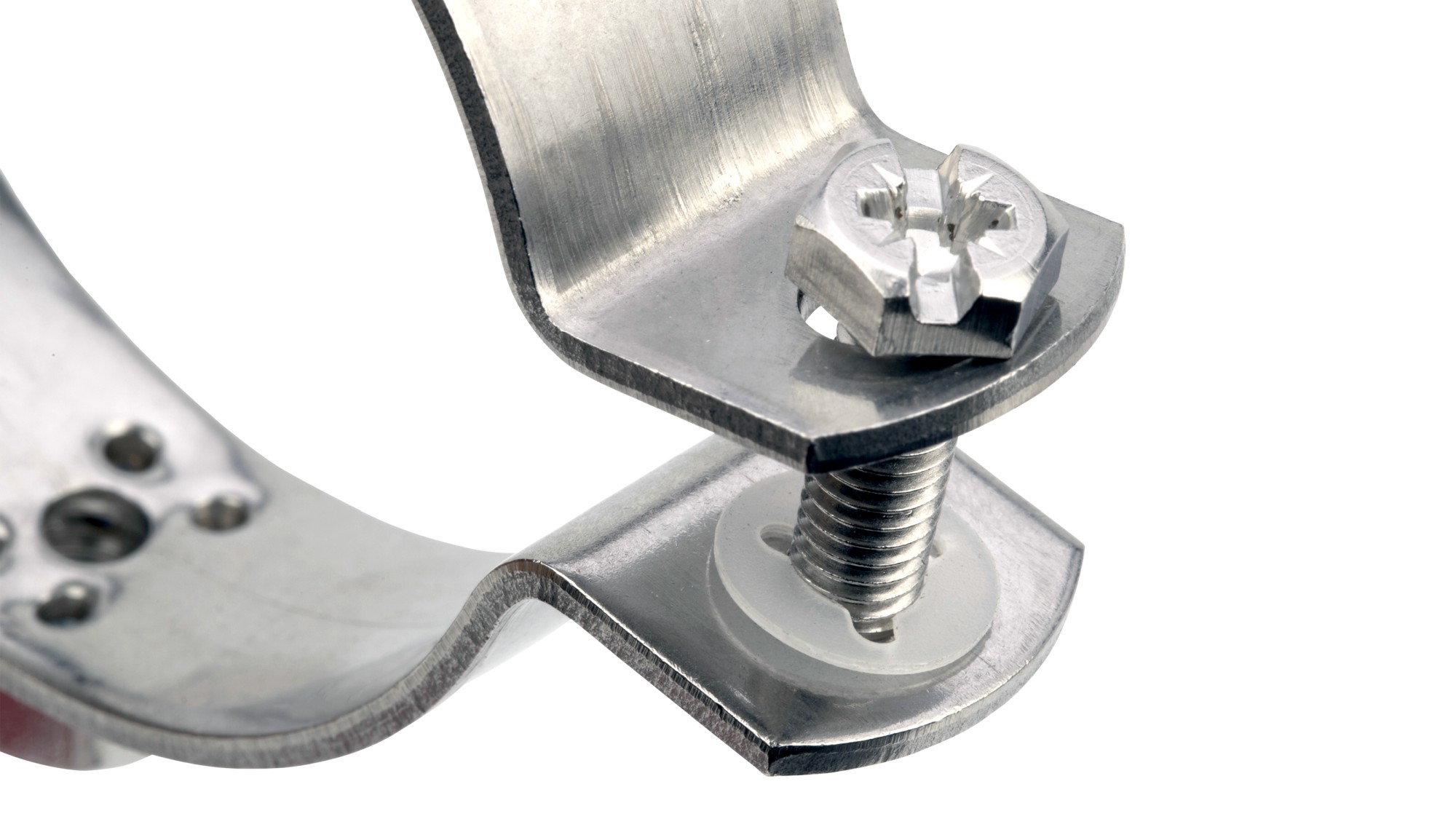 Abrazadera RM8 inox A2 Ø18 (3/8")