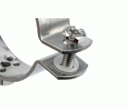 Abrazadera RM8/M10 inox A4 Ø18 (3/8")