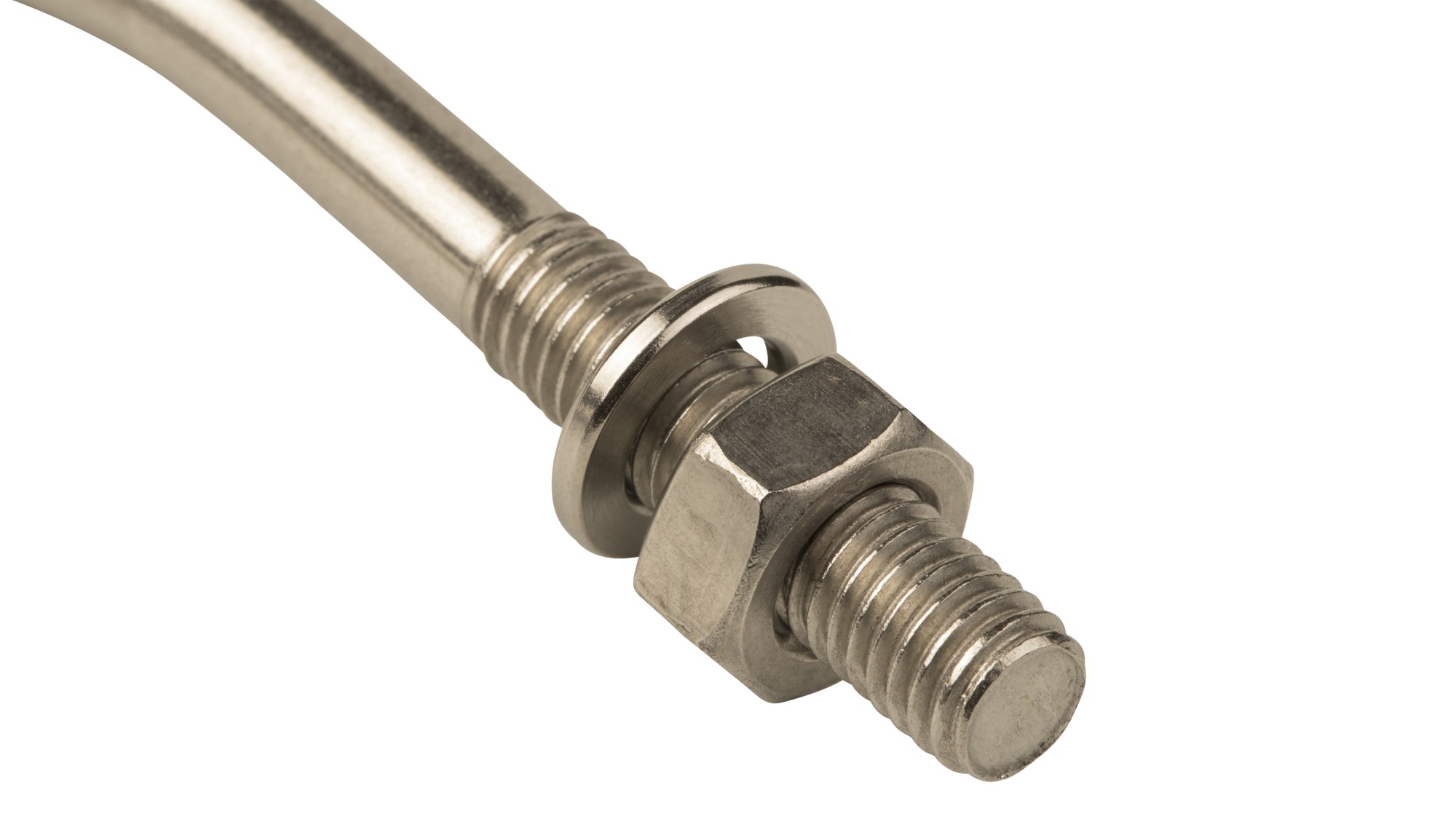 Abarcón inox A2 M6 - Ø21 (1/2")