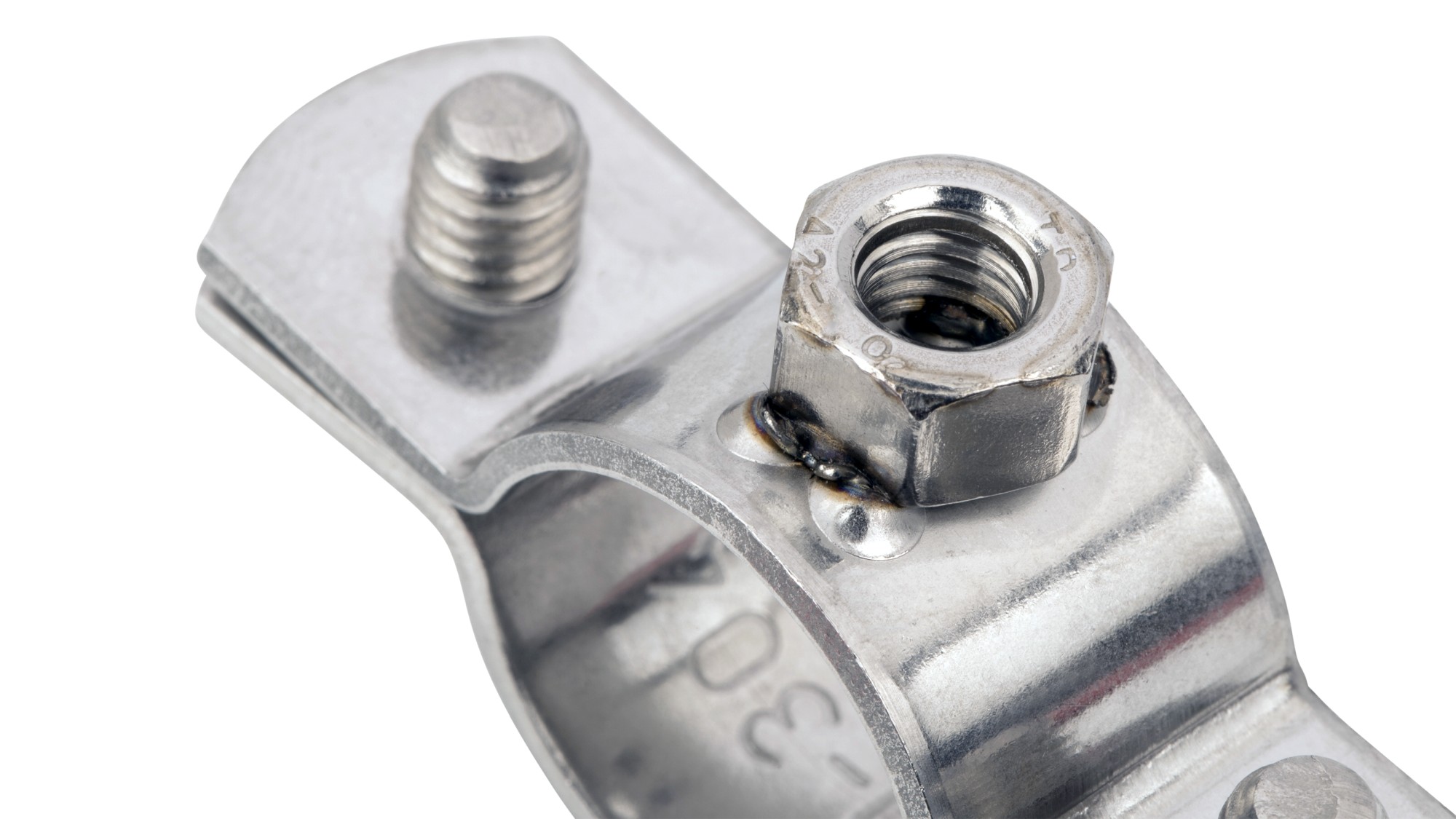 Abrazadera M6 inox A2 Ø12