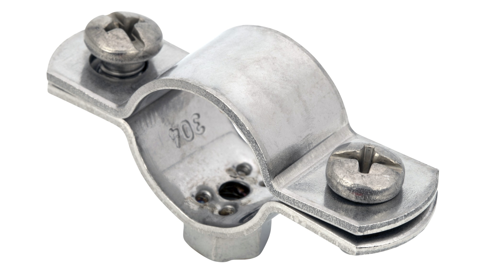 Abrazadera M6 inox A2 Ø12