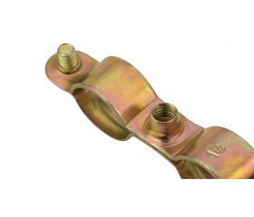 Abrazadera doble M6 Ø18 (3/8")