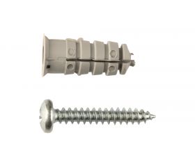 Conjunto instac tirafondo grapa