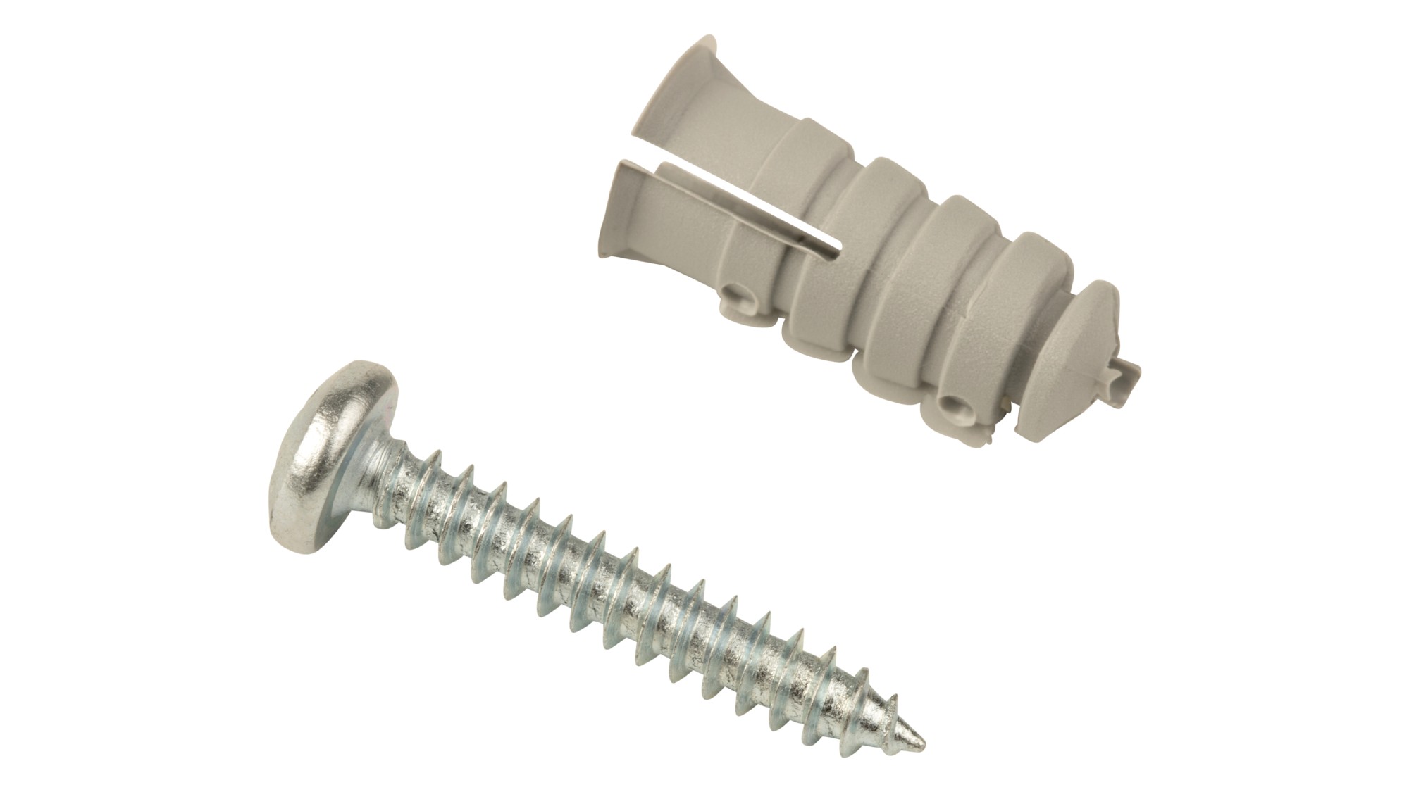 Conjunto instac tirafondo grapa 8 x 20 + 4,3 x 25