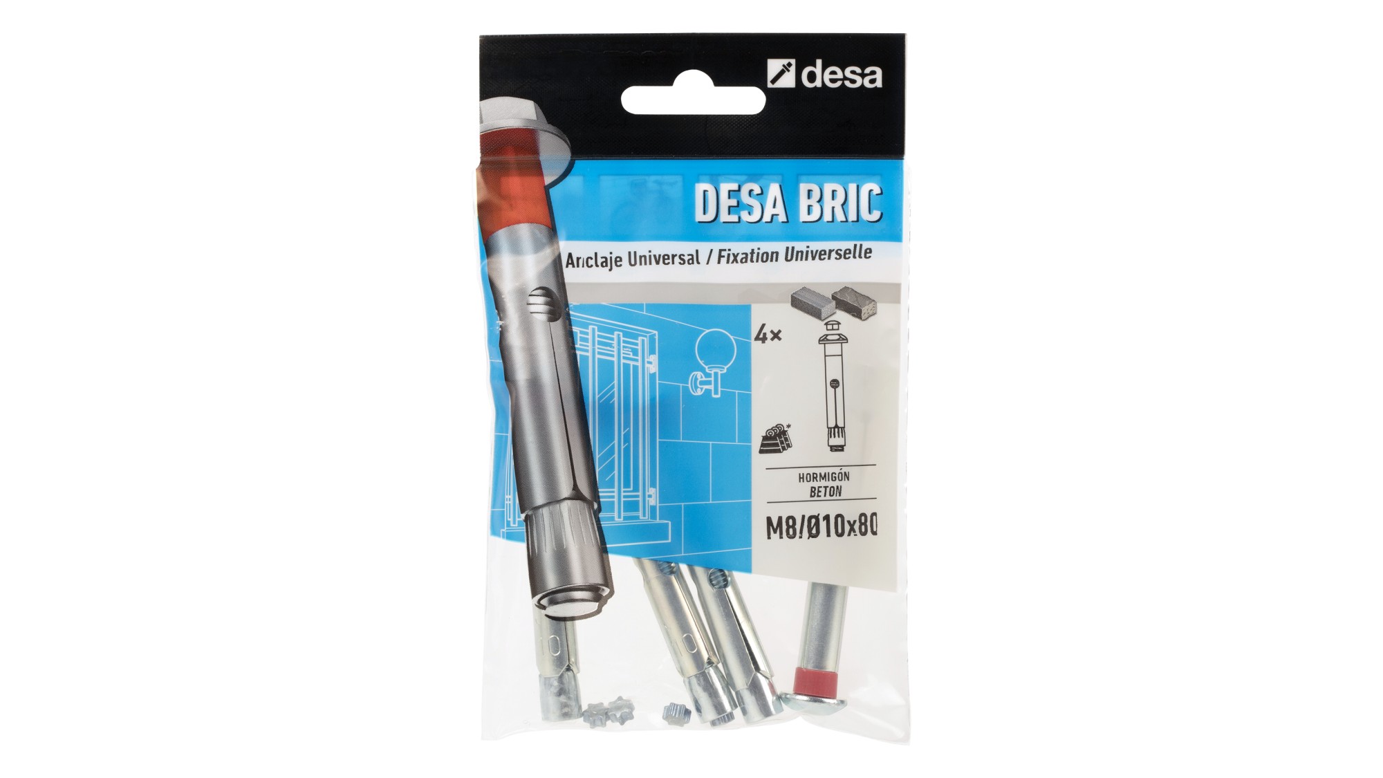 Desa bric inviolable M8 / Ø10 x 80