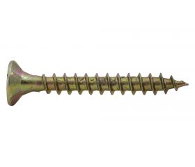 Tornillo PZ cabeza plana bicromatado RC
