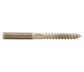 Tirafondo doble rosca inox A2