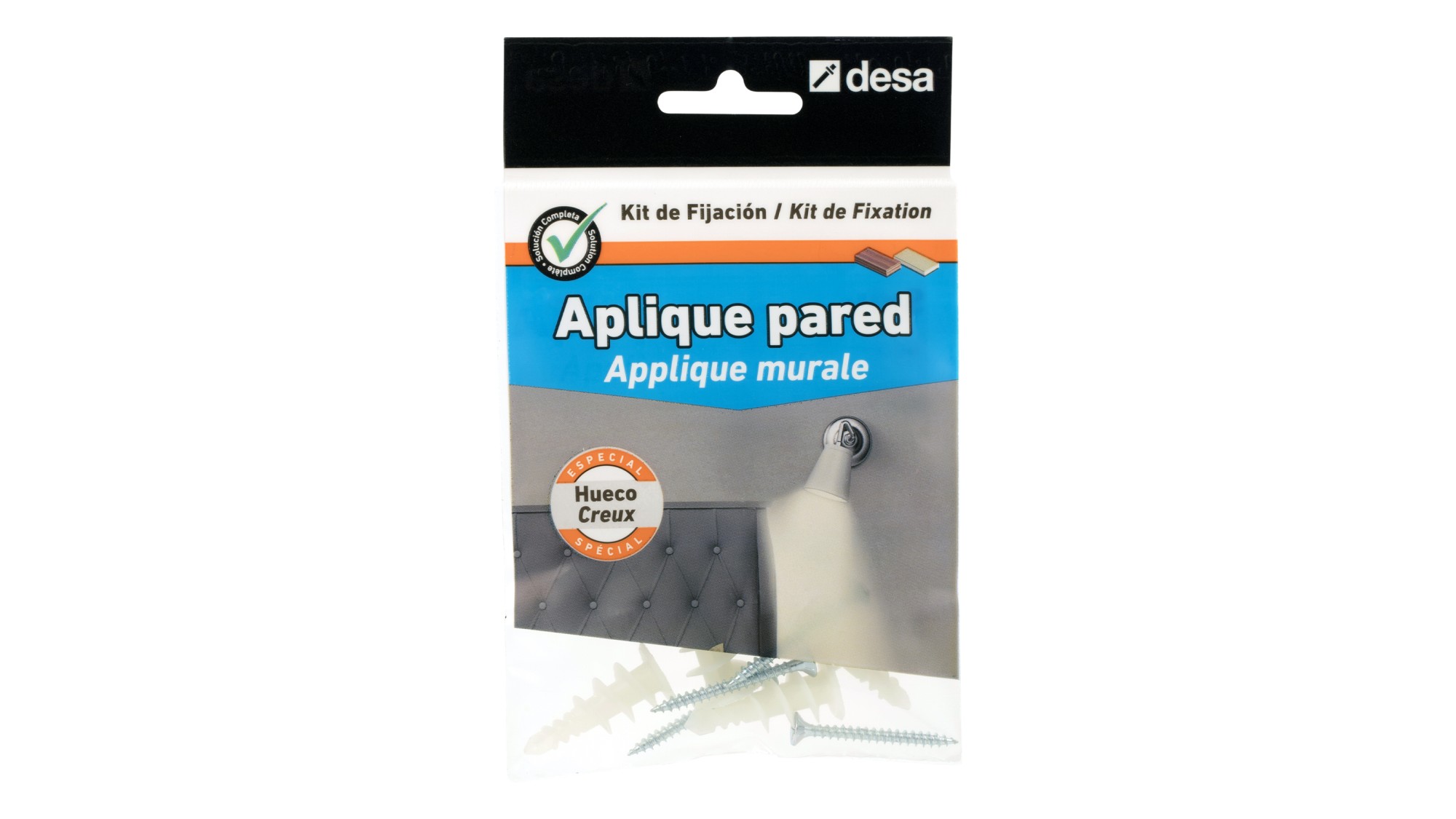 Desa PLP + tornillo Solukit aplique pladur